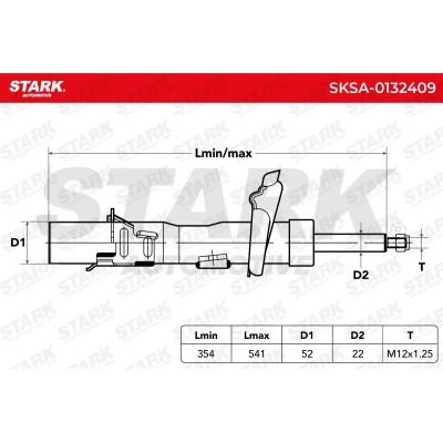 Amortyzator Stark SKSA-0132409 SKSA-0132409 - foto 6