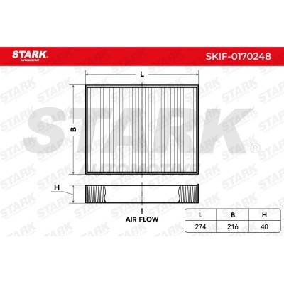 Filtr Kabinowy Stark SKIF-0170248 SKIF-0170248 - foto 3
