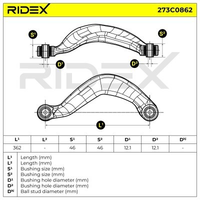 Wahacz RIDEX 273C0862 273C0862 - foto 5