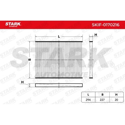 Filtr Kabinowy Stark SKIF-0170216 SKIF-0170216 - foto 3