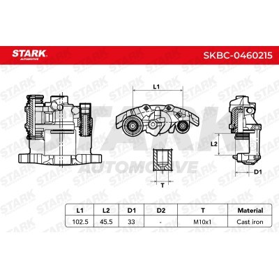 Zacisk Hamulcowy Stark SKBC-0460215 SKBC-0460215 - foto 3