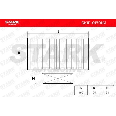 Filtr Kabinowy Stark SKIF-0170161 SKIF-0170161 - foto 6