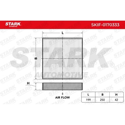 Filtr Kabinowy Stark SKIF-0170333 SKIF-0170333 - foto 1