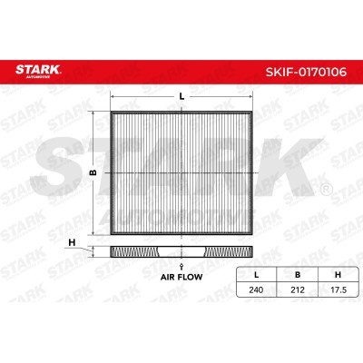 Filtr Kabinowy Stark SKIF-0170106 SKIF-0170106 - foto 2