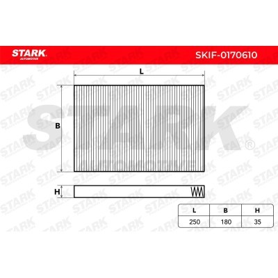 Filtr Kabinowy Stark SKIF-0170610 SKIF-0170610 - foto 2