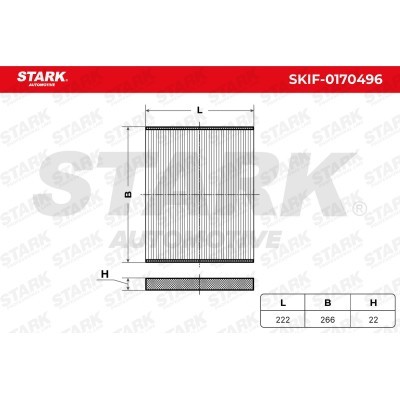 Filtr Kabinowy Stark SKIF-0170496 SKIF-0170496 - foto 5
