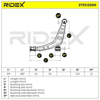 Wahacz RIDEX 273C0200 273C0200 - foto 4