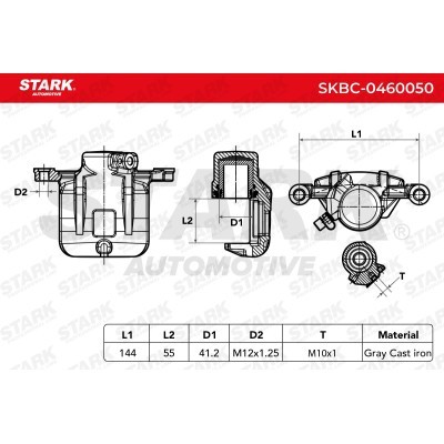 Zacisk Hamulcowy Stark SKBC-0460050 SKBC-0460050 - foto 6