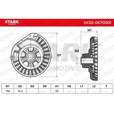 Mocowanie Amortyzatora Stark SKSS-0670001 SKSS-0670001 - foto 5