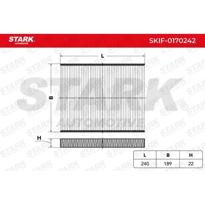 Filtr Kabinowy Stark SKIF-0170242 SKIF-0170242 - foto 2