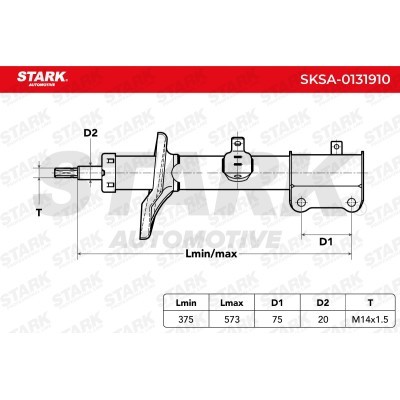 Amortyzator Stark SKSA-0131910 SKSA-0131910 - foto 3