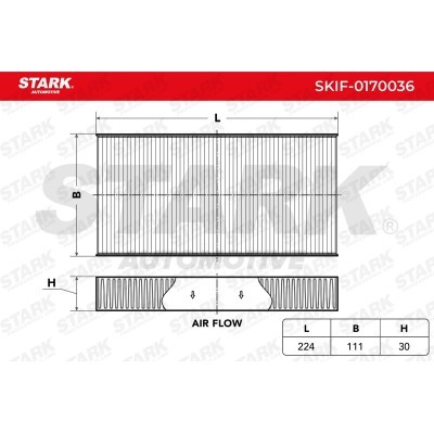 Filtr Kabinowy Stark SKIF-0170036 SKIF-0170036 - foto 2