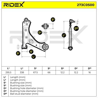 Wahacz RIDEX 273C0500 273C0500 - foto 6