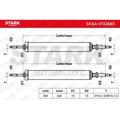 Amortyzator Stark SKSA-0132685 SKSA-0132685 - foto 3