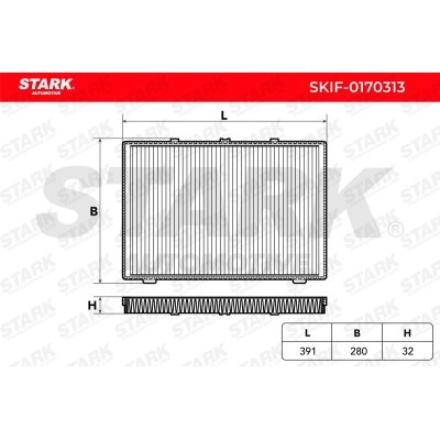 Filtr Kabinowy Stark SKIF-0170313 SKIF-0170313 - foto 4