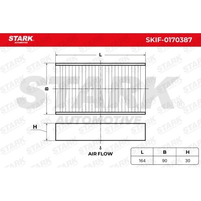 Filtr Kabinowy Stark SKIF-0170387 SKIF-0170387 - foto 6