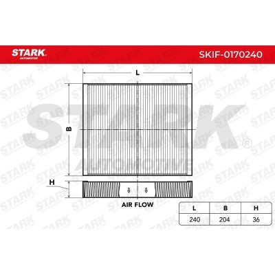 Filtr Kabinowy Stark SKIF-0170240 SKIF-0170240 - foto 1