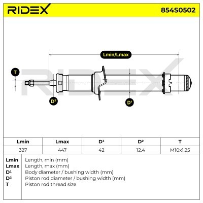 Amortyzator RIDEX 854S0502 854S0502 - foto 7