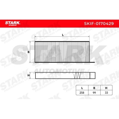 Filtr Kabinowy Stark SKIF-0170429 SKIF-0170429 - foto 5