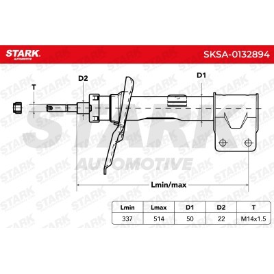 Amortyzator Stark SKSA-0132894 SKSA-0132894 - foto 5