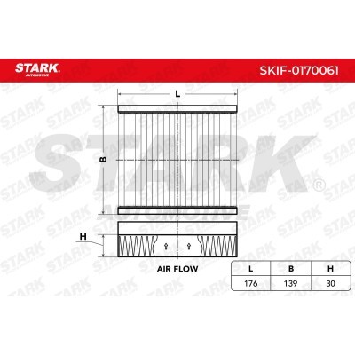 Filtr Kabinowy Stark SKIF-0170061 SKIF-0170061 - foto 1