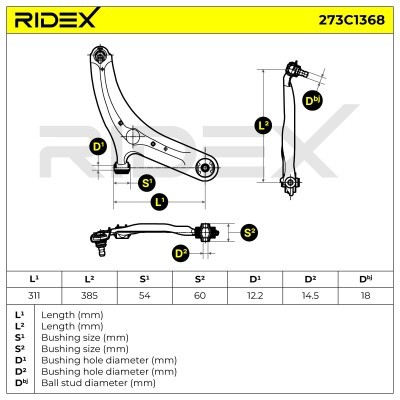 Wahacz RIDEX 273C1368 273C1368 - foto 5