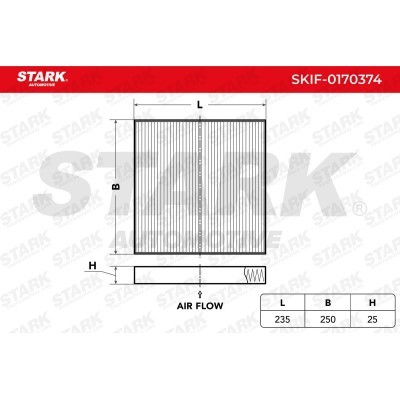 Filtr Kabinowy Stark SKIF-0170374 SKIF-0170374 - foto 5