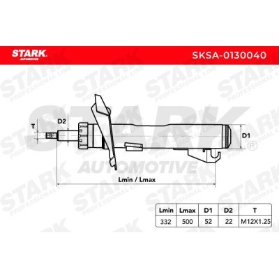 Amortyzator Stark SKSA-0130040 SKSA-0130040 - foto 3