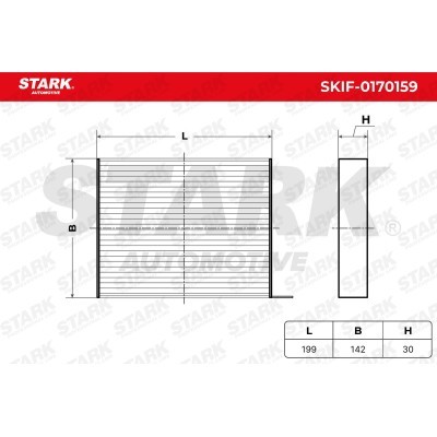 Filtr Kabinowy Stark SKIF-0170159 SKIF-0170159 - foto 5