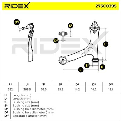 Wahacz RIDEX 273C0395 273C0395 - foto 6
