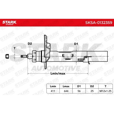 Amortyzator Stark SKSA-0132359 SKSA-0132359 - foto 5