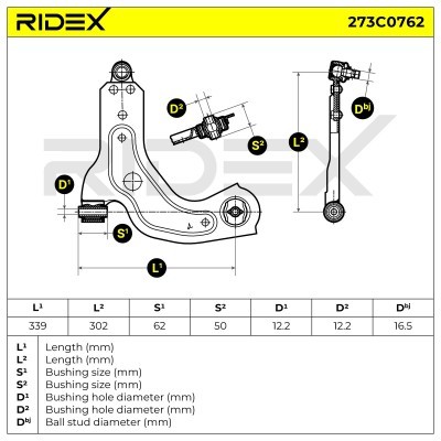 Wahacz RIDEX 273C0762 273C0762 - foto 5