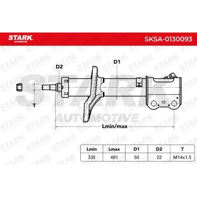 Amortyzator Stark SKSA-0130093 SKSA-0130093 - foto 7