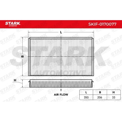 Filtr Kabinowy Stark SKIF-0170077 SKIF-0170077 - foto 4