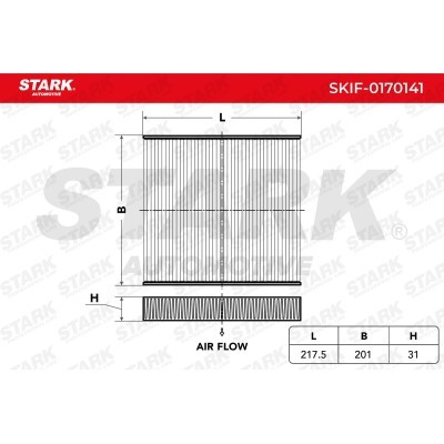 Filtr Kabinowy Stark SKIF-0170141 SKIF-0170141 - foto 1