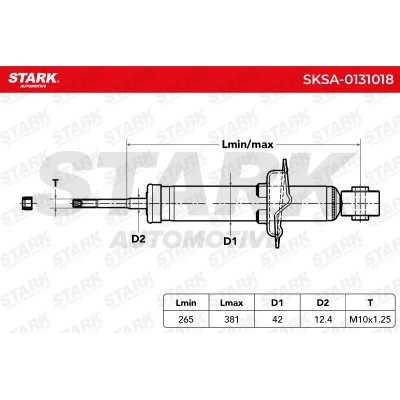Amortyzator Stark SKSA-0131018 SKSA-0131018 - foto 3