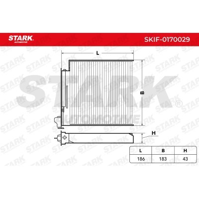 Filtr Kabinowy Stark SKIF-0170029 SKIF-0170029 - foto 2