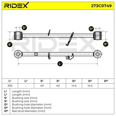 Wahacz RIDEX 273C0749 273C0749 - foto 5