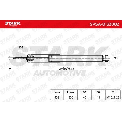 Amortyzator Stark SKSA-0133082 SKSA-0133082 - foto 5