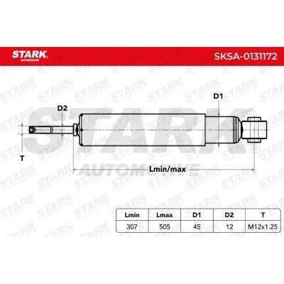 Amortyzator Stark SKSA-0131172 SKSA-0131172 - foto 2