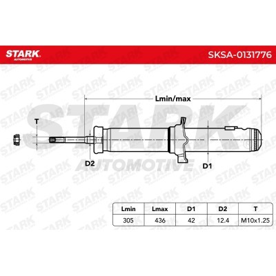 Amortyzator Stark SKSA-0131776 SKSA-0131776 - foto 3