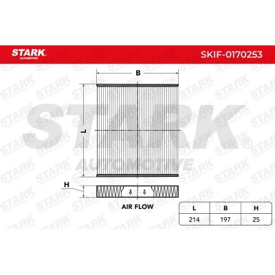 Filtr Kabinowy Stark SKIF-0170253 SKIF-0170253 - foto 8