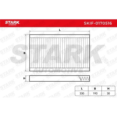 Filtr Kabinowy Stark SKIF-0170516 SKIF-0170516 - foto 2