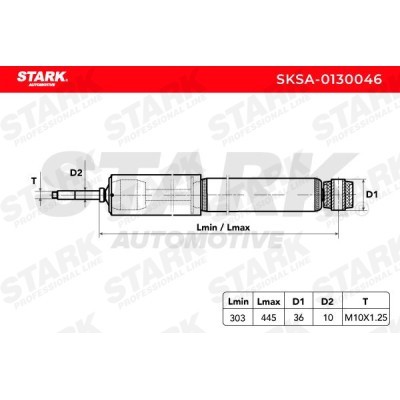 Amortyzator Stark SKSA-0130046 SKSA-0130046 - foto 3
