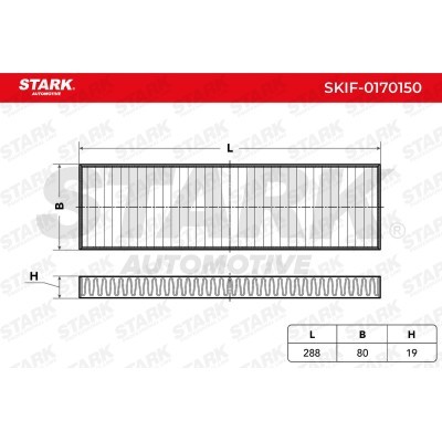 Filtr Kabinowy Stark SKIF-0170150 SKIF-0170150 - foto 2