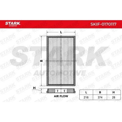 Filtr Kabinowy Stark SKIF-0170117 SKIF-0170117 - foto 4