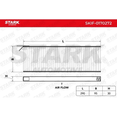 Filtr Kabinowy Stark SKIF-0170272 SKIF-0170272 - foto 2