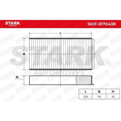 Filtr Kabinowy Stark SKIF-0170438 SKIF-0170438 - foto 4