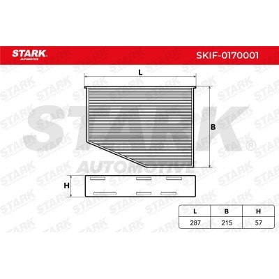 Filtr Kabinowy Stark SKIF-0170001 SKIF-0170001 - foto 2