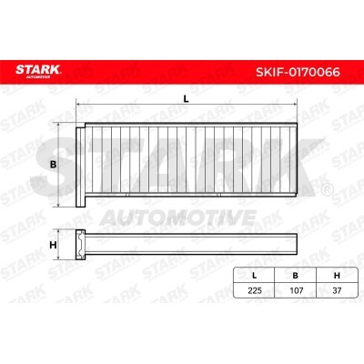 Filtr Kabinowy Stark SKIF-0170066 SKIF-0170066 - foto 6